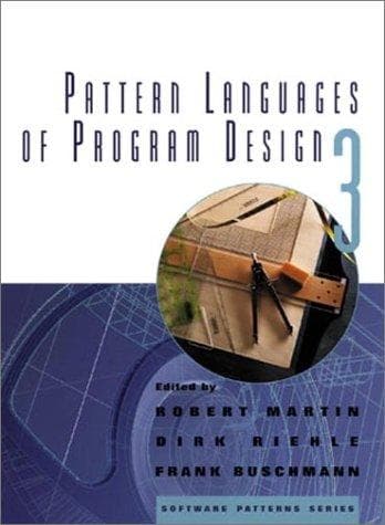 Tapa de Pattern languages of program design 3
