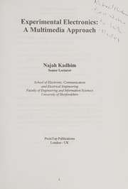 Tapa de Experimental Electronics