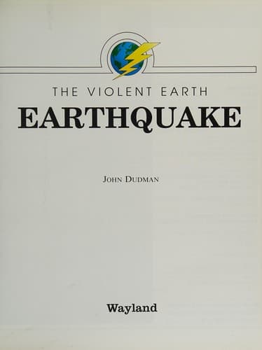 Tapa de Earthquake (Violent Earth)