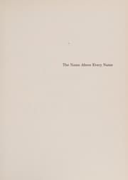 Tapa de The name above every name