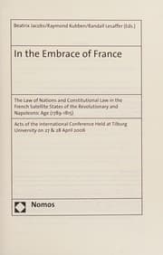 Tapa de In the embrace of France