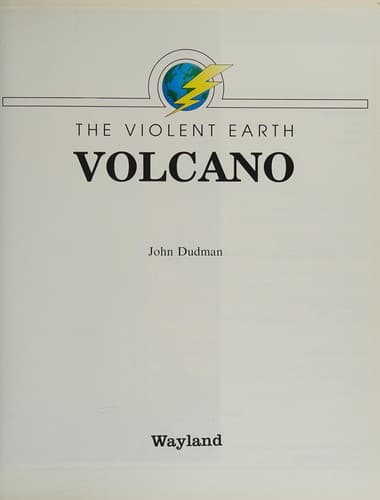 Tapa de Volcano (Violent Earth)