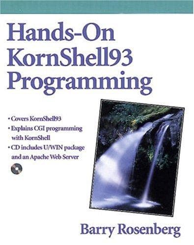 Tapa de Hands-On KornShell 93 Programming