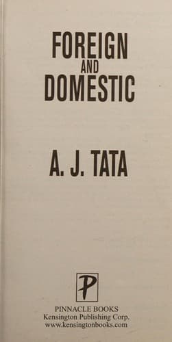 Tapa de Foreign and domestic