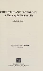 Tapa de Christian anthropology
