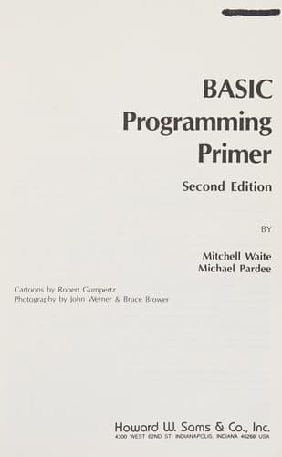 Tapa de BASIC programming primer