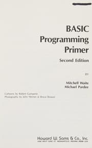 Tapa de BASIC programming primer