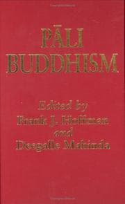 Tapa de Pali Buddhism (Curzon Studies in Asian Philosophy)