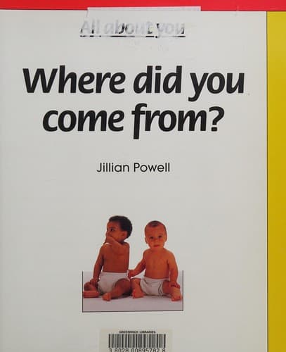 Tapa de Where Did You Come From? (All About You)