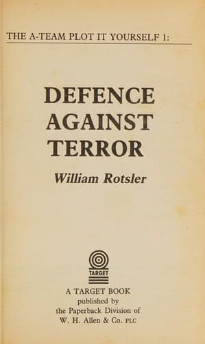 Tapa de Defence against terror