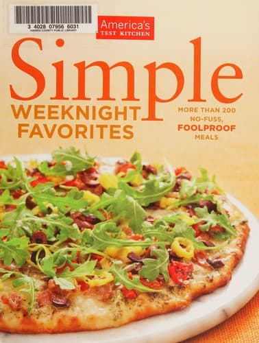 Tapa de Simple weeknight favorites