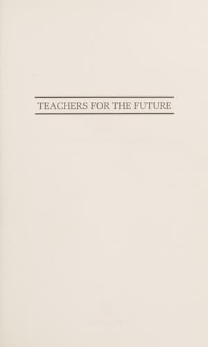 Tapa de Teachers for the Future