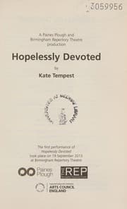 Tapa de Hopelessly devoted