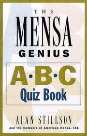 Tapa de The Mensa genius A-B-C quiz book