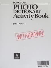 Tapa de Longman Photo Dictionary of British English