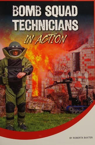 Tapa de Bomb squad technicians in action