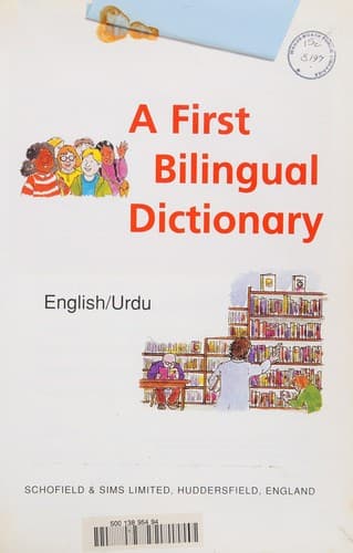 Tapa de First Bilingual Dictionary