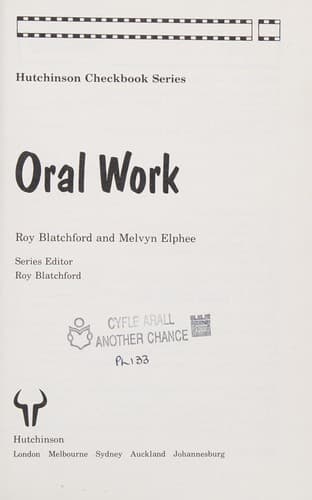 Tapa de Oral work