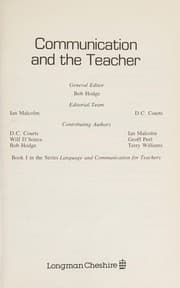 Tapa de Communication and Teacher (Language and Communication for Teachers)