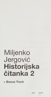 Tapa de Historijska čitanka 2