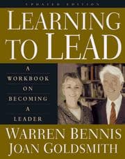 Tapa de Learning to lead