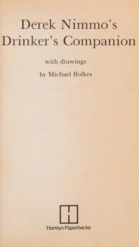 Tapa de Derek Nimmo's Drinker's Companion