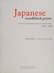 Tapa de Japanese woodblock prints