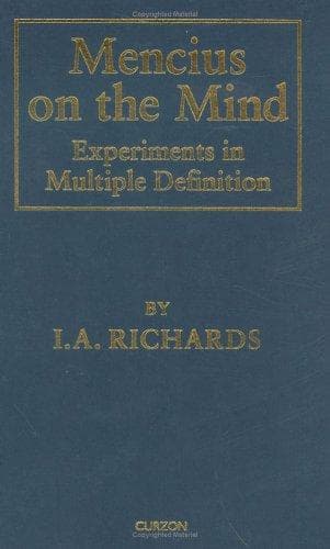 Tapa de Mencius on the Mind