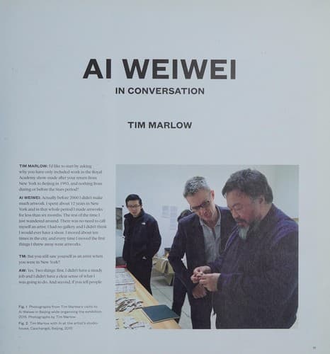 Tapa de Ai Weiwei