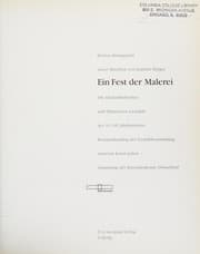 Tapa de Ein Fest der Malerei