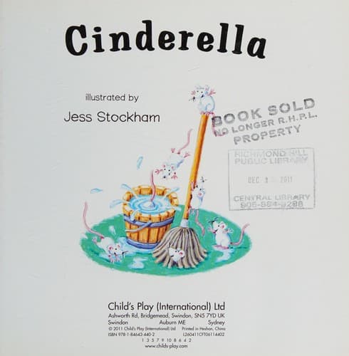 Tapa de Cinderella