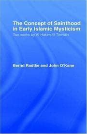 Tapa de The Concept of Sainthood in Early Islamic Mysticism