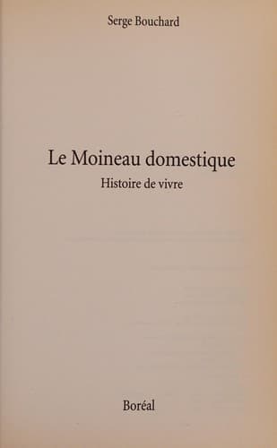 Tapa de Le moineau domestique