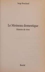 Tapa de Le moineau domestique