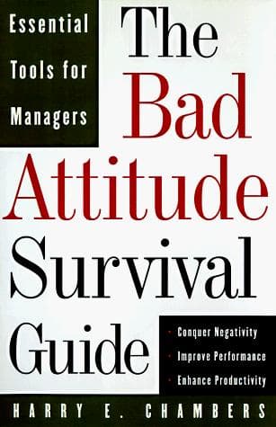 Tapa de The bad attitude survival guide