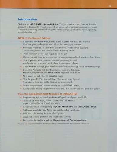 Tapa de Adelante 2e Dos Student Edition