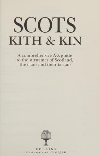 Tapa de Scots kith & kin