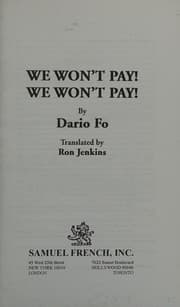 Tapa de We won't pay! We won't pay!