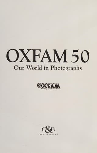 Tapa de Oxfam 50
