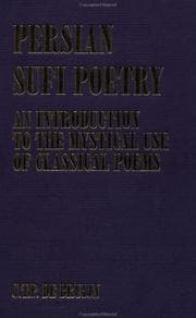Tapa de Persian Sufi poetry