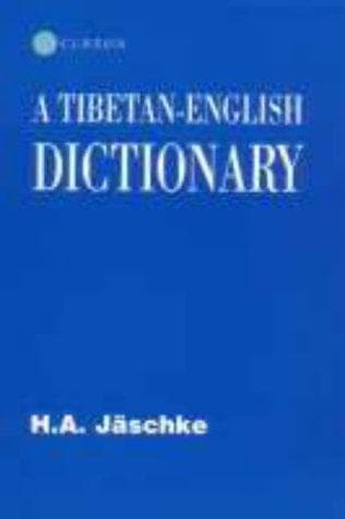 Tapa de Tibetan-English Dictionary