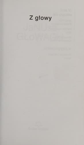 Tapa de Z głowy
