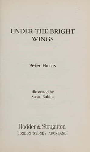 Tapa de Under the bright wings