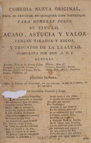 Tapa de Comedia nueva original, fácil de executar en qualquier casa particular, par hombres solos