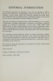 Tapa de Arts and Education