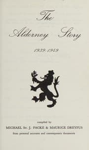 Tapa de The Alderney story, 1939-49