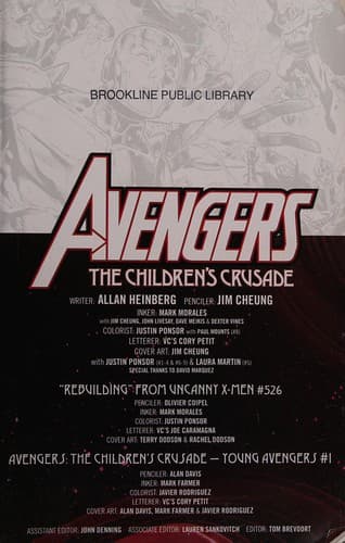 Tapa de Avengers