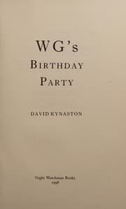 Tapa de WG's Birthday Party