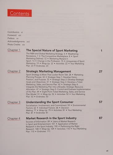 Tapa de Sport Marketing