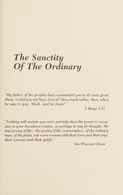 Tapa de In awe of the ordinary